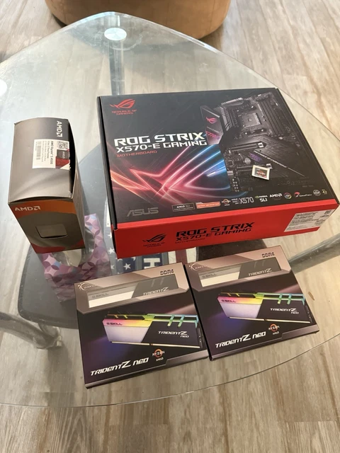 RYZEN 9 5950X Motherboard(Strix x570) CPU RAM (32GB) Combo $499.97 ...