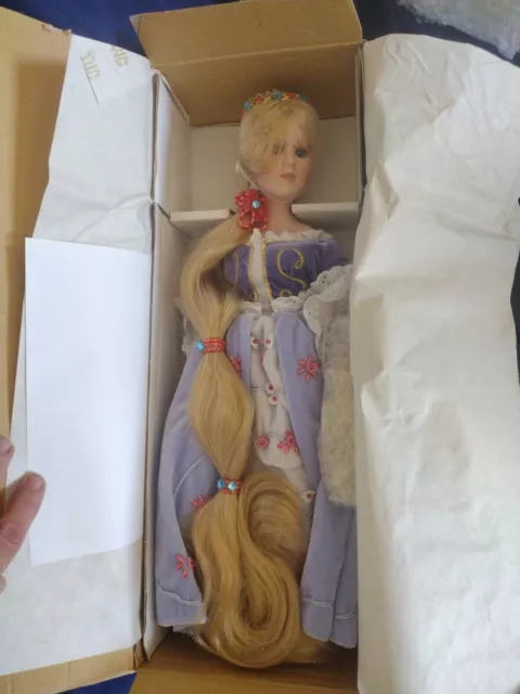 heritage signature collection porcelain doll Rapunzel 12369