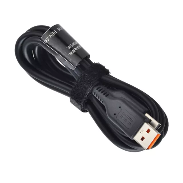 High Quality Laptop USB Charging Cable Black Lenovo Yoga 3 4 Pro Yoga 700 900 G