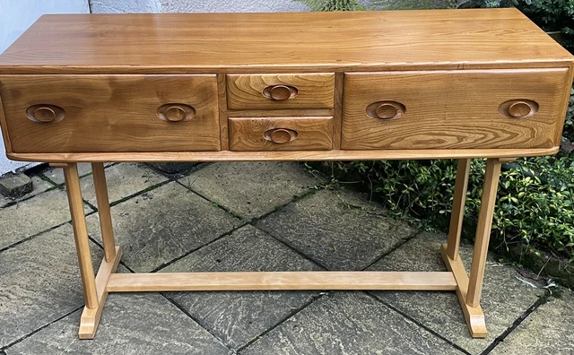 Fine Retro Very Rare Large Ercol Console Table Amazing Condition  - We Deliver