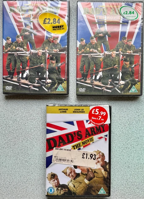 DAD'S ARMY - The Movie DVD NEW & SEALED X 3 - Arthur Lowe, Clive Dunn £ ...
