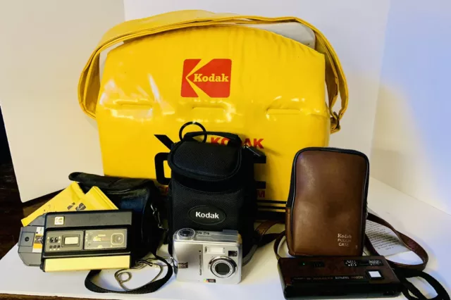 Kodak Film Disc Cooler Bag Vintage 80s Camera Promo Vinyl Cameras Film UNTESTED