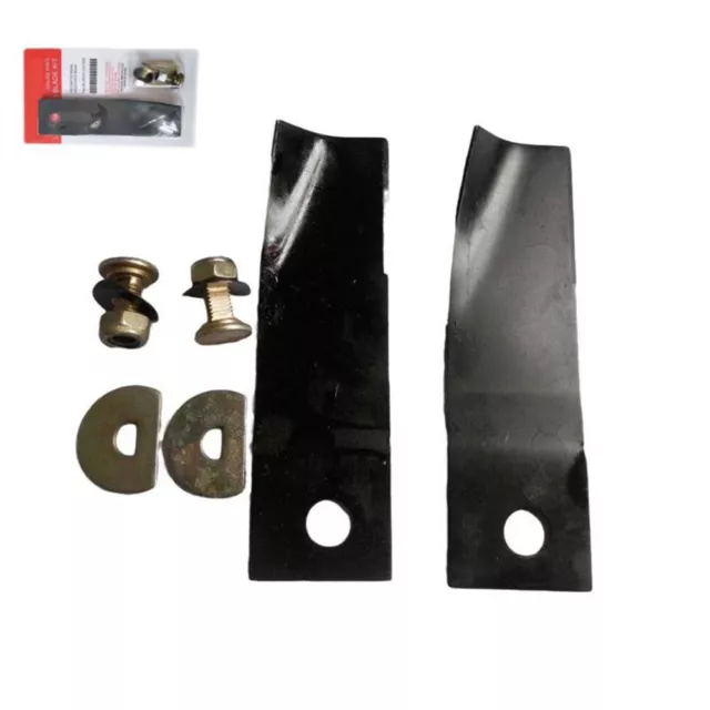 4Pcs Lawnmower Blade & Bolt Kit For Honda Lawn Mowers HRU19 HRU21 06720-VA3-K00