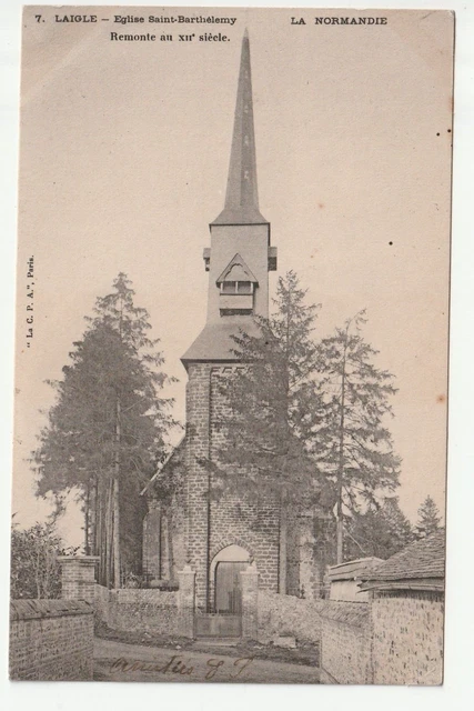 LAIGLE - Orne - CPA 61 - Eglise St Barthelemy