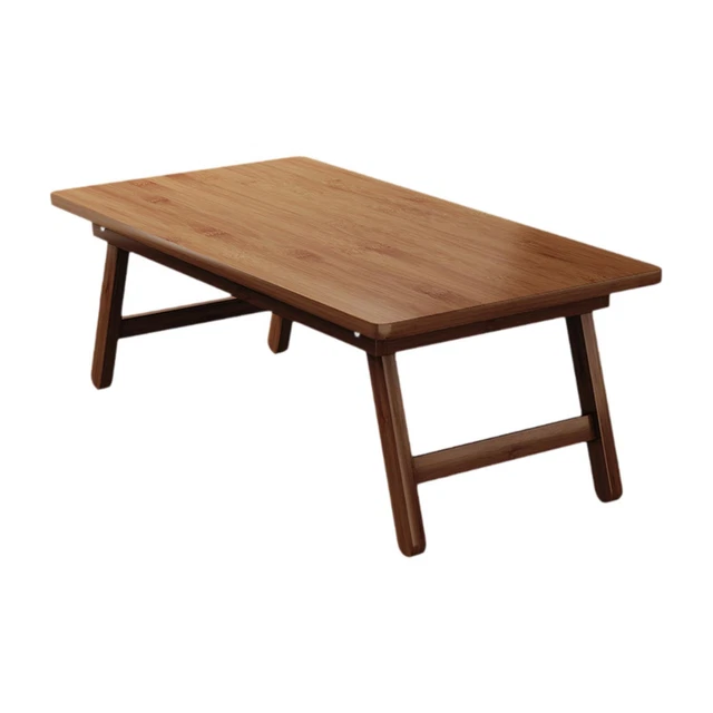 Table basse japonaise de méditation et de thé, table basse japonaise, table de sol japonaise pliable