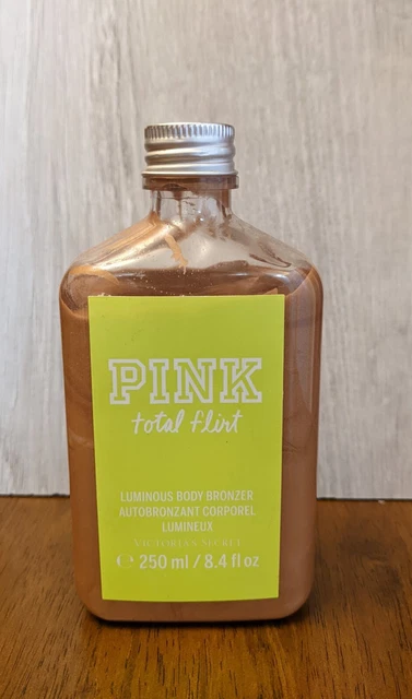 Victoria Secret PINK Total Flirt Luminous Body Bronzer NEW only 90% full read Victoria Secret PINK Total Flirt Luminous Body Bronzer NEW only 90% full read