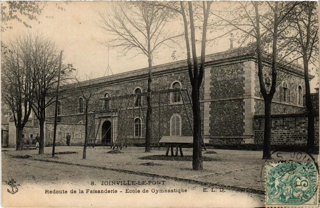 CPA AK JOINVILLE-le-BRIDGE Redoute Faisanderie School Gymnastics (671963)
