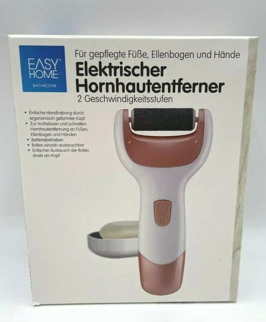 Elektrischer Hornhautentferner & Nagelschleifer 2-in-1 – Mit 6 Geschwindigkeitsstufen, 20 Schleifpads, USB-C Ladung | Pediküre-Set Für Zu Hause