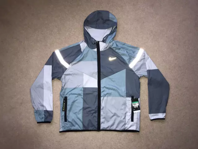 Nike wild run top jacket grey