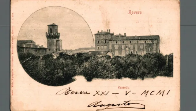 Mantova Revere Castello F. piccolo  spedita