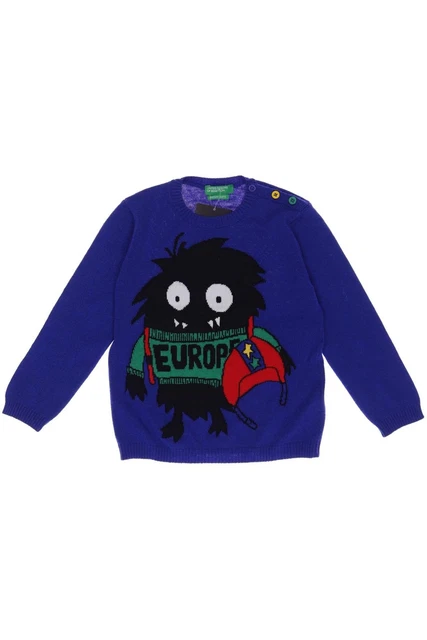 Felpa con cappuccio UNITED COLORS OF BENETTON ragazzi taglia EU 8... #fd5b3d0