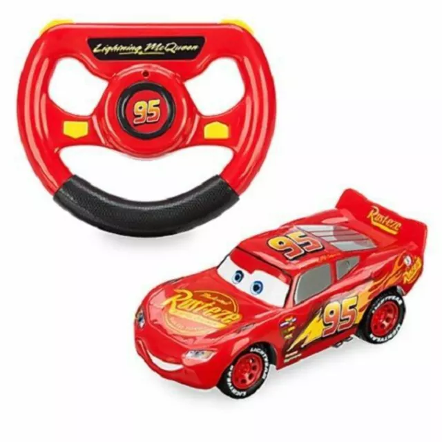 Cars 3 Lightning Mcqueen Crazy Crash And Smash Rc Car Thinkway Toys No  Remote .