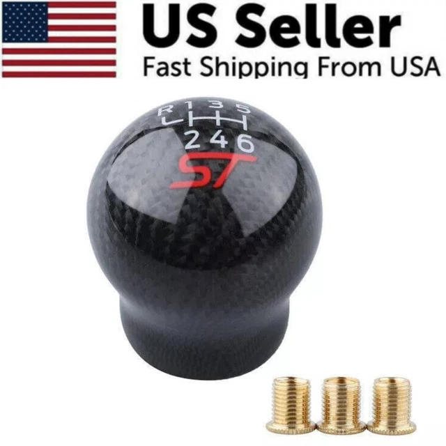 RS CARBON 6S ALUM SHIFT GEAR KNOB For FORD FOCUS MK3 MK4 FIESTA - Foto 12