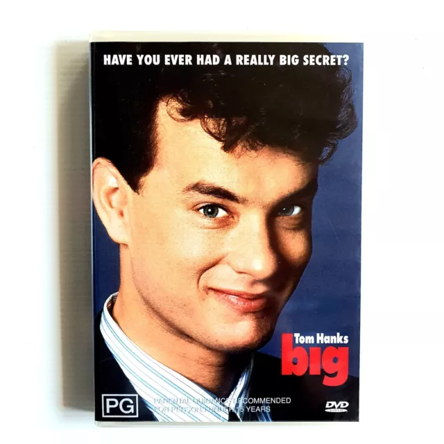 Big DVD 1988 Comedy, 80's Movie Classic, Tom Hanks, Region 4 - Free Postage