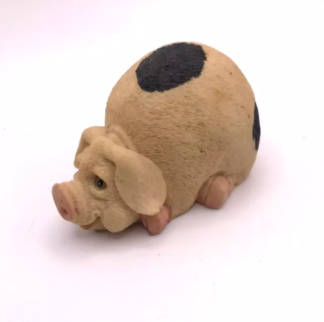 Smiling Pig Figurine