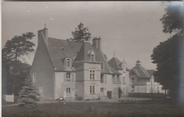 CPA 58 Carte Photo Chateau de la Pointe (Nievre) La Charité sur Loire en 1921