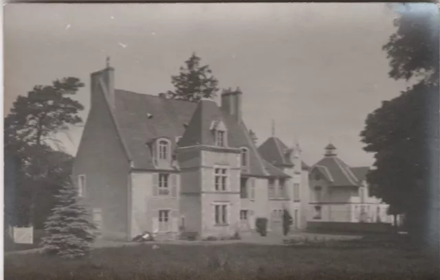 CPA 58 Carte Photo Chateau de la Pointe (Nievre) La Charité sur Loire en 1921