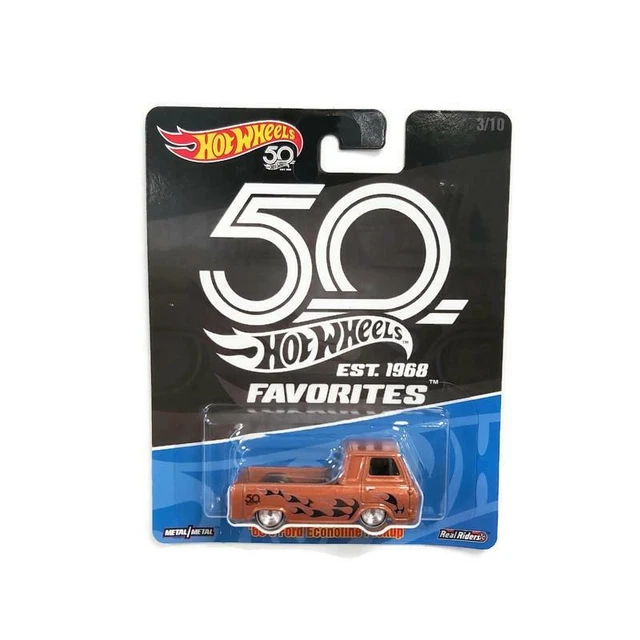 HOT WHEELS 60S Ford Econoline Pickup 50th Anniversary Collectable