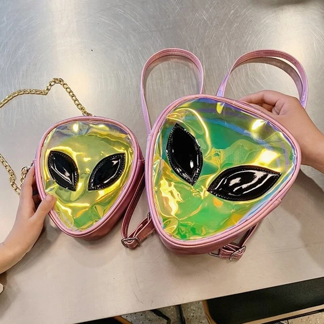 Mini Transparent Backpack Cute Children's Chain Shouler Bag Phone Coin Bag
