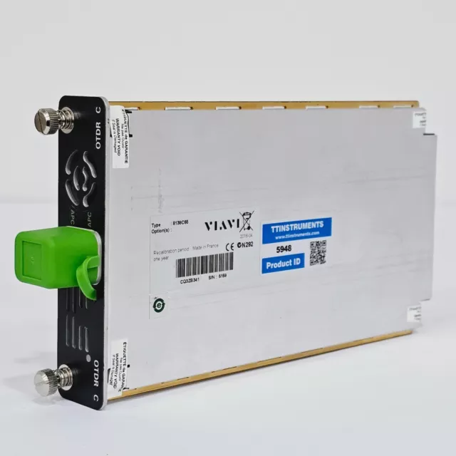 Viavi JDSU 8138C65 1310/1550/F1650 nm SM 46 dB modulo OTDR E8138C-65 SC-APC VLR