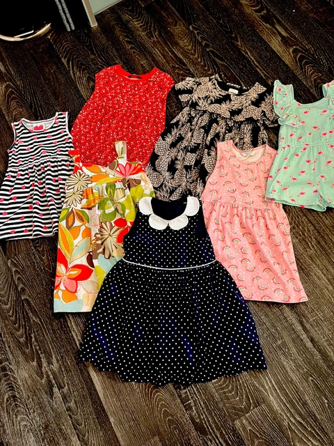 Girls bundle of dresses clothing age 3-4 years