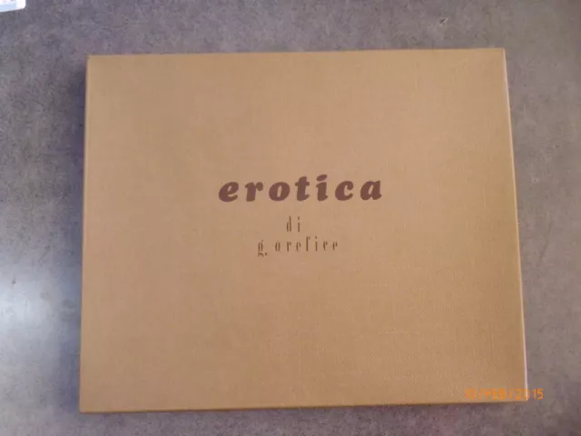 G. Orefice - Erotica - Lastre In Alluminio - Tiratura Limitata