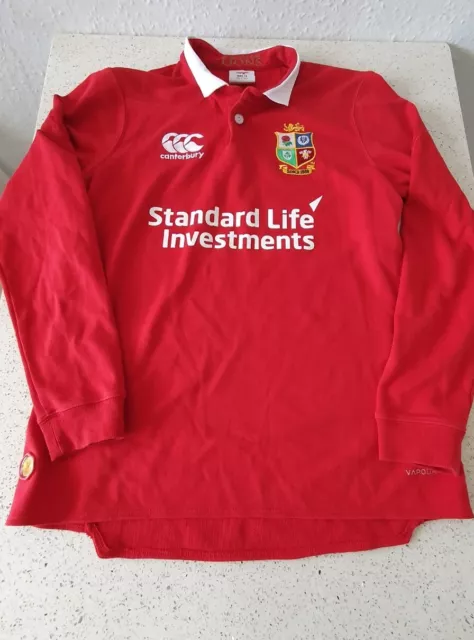 British & Irish Lions Long Sleeve Rugby Top 2017 Mens / LadiesVapodri Size 14