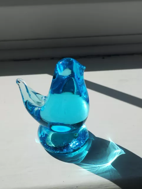 Glass Animal Ornament Bird