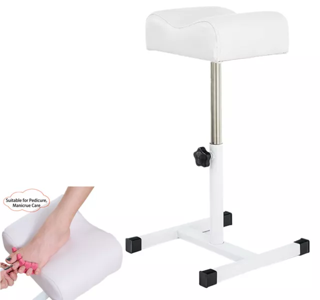 Adjustable Pedicure Nail Footrest Stool Manicure Foot Rest Chair Salon Spa Home