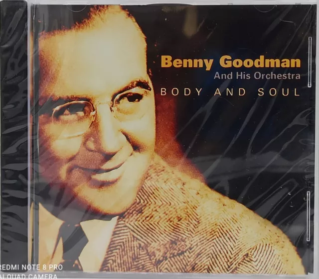 CD BENNY GOODMAN AND HIS ORCHESTRA - BODY AND SOUL  neuf sous blister