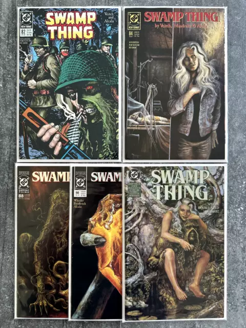 Swamp Thing (Vol.2) #82 #84 #88 #90 #100 | Dream | VF to VF/NM | B&B (DC 1989)