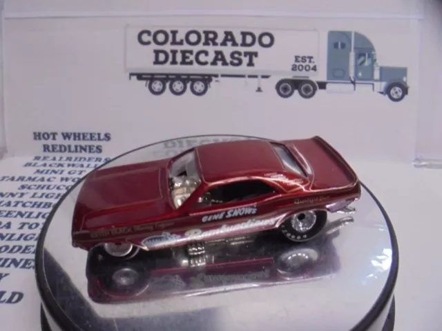 Loose Johnny Lightning Red Gene Snows Rambunctious Funny Car Loose Johnny Lightning Red Gene Snows Rambunctious Funny Car