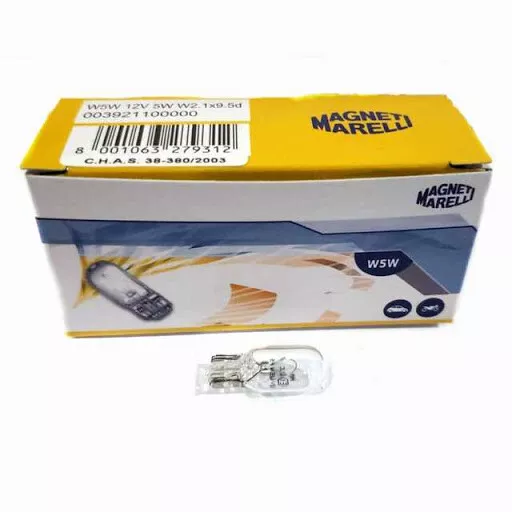 Lotes Bombillas,Bombilla ,T10,W5W   Magneti Marelli 12V