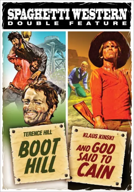 Spaghetti Western Double Feature: Boot Hill (1969) / And God Said to Cain  (DVD)