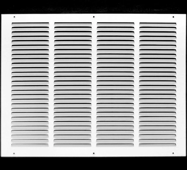 20″W X 16″H Steel Return Air Grilles - Sidewall and Ceiling - HVAC Duct Cover -