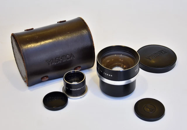 Objectif Téléphoto Auxiliaire Yashinon Pour Yashica MAT-124 G - État MINT, Manque Les Caches