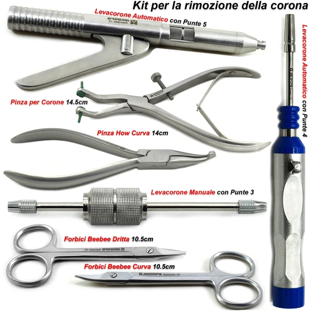 Pinza Dentale Medspo Per Rimozione Corone E Ponti - Strumento Ortodonzia In Acciaio Inox
