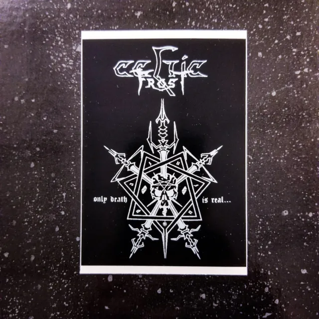 Celtic Frost Logo 4 x 3" Waterproof Vinyl Sticker Decal [💪 HQ Durability] Metal