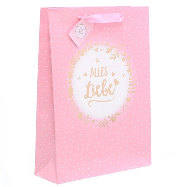10 Pacchetto Regalo, di Carta, Coni, Carta " Tutto Amore " 25x34x9