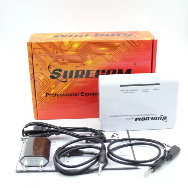 Surecom SR-628 Duplex Repeater Controller Cross Band & 2 Cable