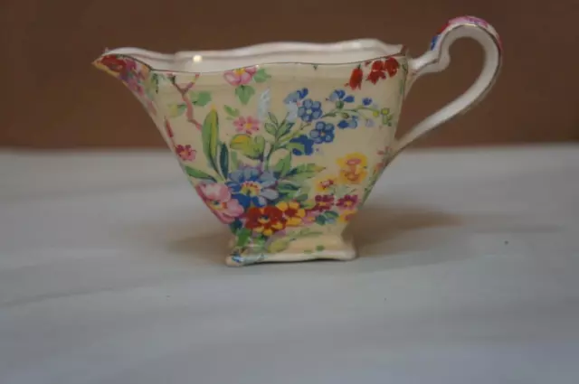 Royal Winton Grimwades Floral Feast Creamer 2 1/4" Tall