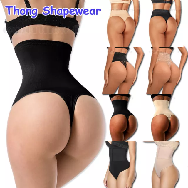 WOMEN SEXY THONG Shapewear Training Waist Body Shaper Panty Tummy Control  Fajas £20.79 - PicClick UK