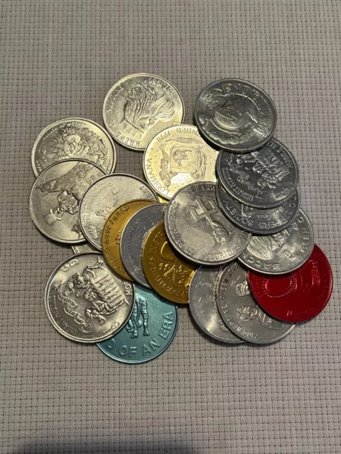 Mardi Gras Coins (tokens) 60's- 70's (20pcs)