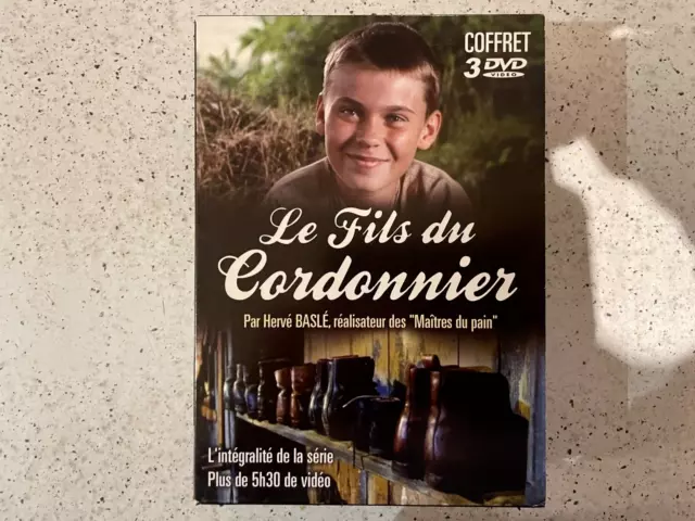 le fils du cordonnier intégrale coffret 3 dvd comme neuf envoi protégé et suivi