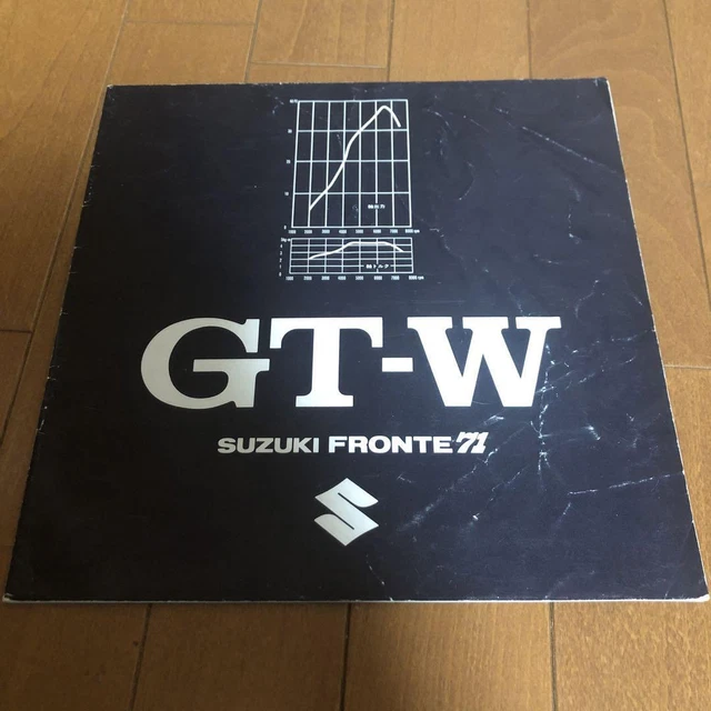 Suzuki Fronte GT-W Catalog Old Car Showa Japan y2