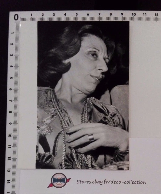 Photographie Originale De Roger Peyrefitte Et Alice Sapritch – Tirage Neuf