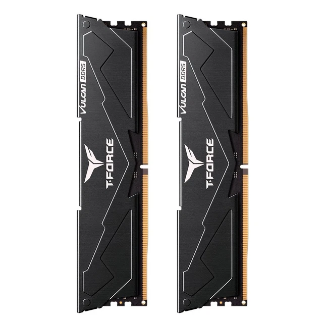 TEAMGROUP T-FORCE VULCAN DDR5 6000Mhz 32GB(16GB*2) C30 Desktops Memory ...