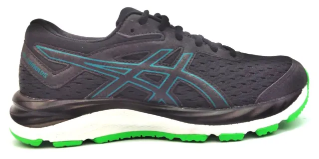 Asics Unisex Kids Running Shoes Gel-Cumulus 20 GS Sneakers Black Beryl Green New