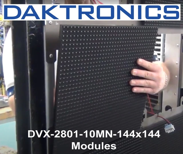 DAKTRONICS DVX-2801-10MN-144x144 Module for Scoreboard LED Screen  600 AVAILABLE