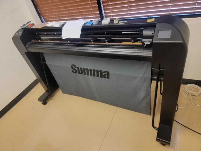 Used Summa S2 D120 48" Vinyl Cutter Plotter Local Pickup Only